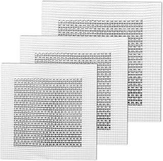 6 Pièces Patch de Réparation de Mur en Aluminium Patchs Auto-Adhésive,Patch de Réparation de Mur, 4/6/8 Pouces Maille de Fibre sur Plaque Galvanisée, pour Réparation Murs Plafond (4,6,8 Inch)