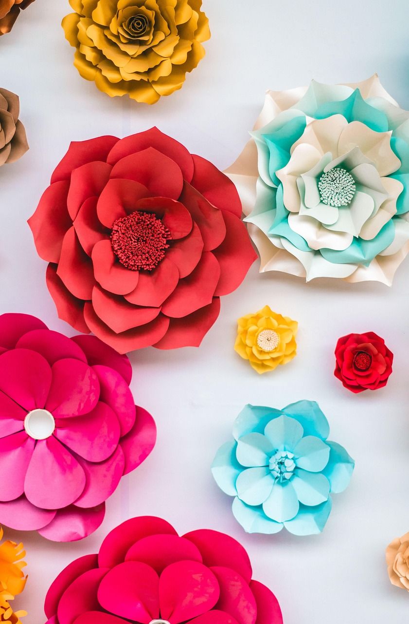 services-02 flowers, flower background, nature, paper, flower wallpaper, colorful, decoration, party, creativity, colors, beautiful flowers, iphone wallpaper